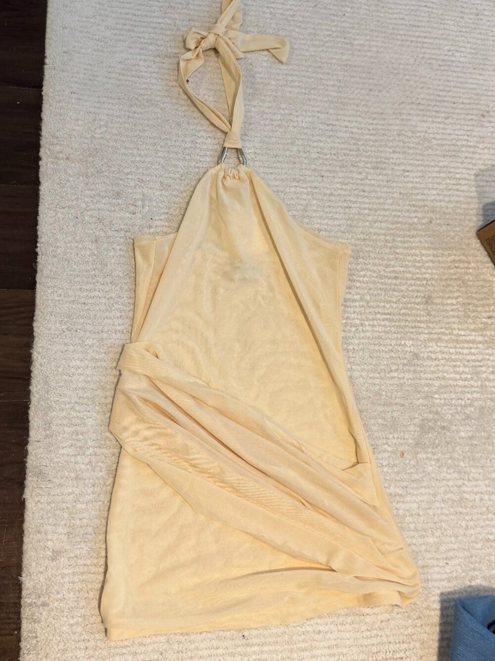 Peppermayo "Henrietta" Mini Dress — Pastel Yellow Size US 6/AU 10 - Picture 2 of 4